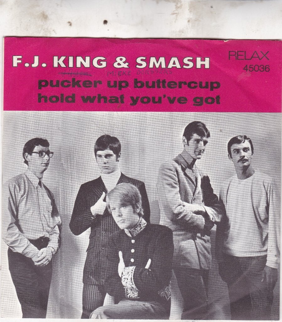 Nederbeat F.J. King & Smash ( 1967 ), Ophalen of Verzenden, Zo goed als nieuw, 7 inch, Pop