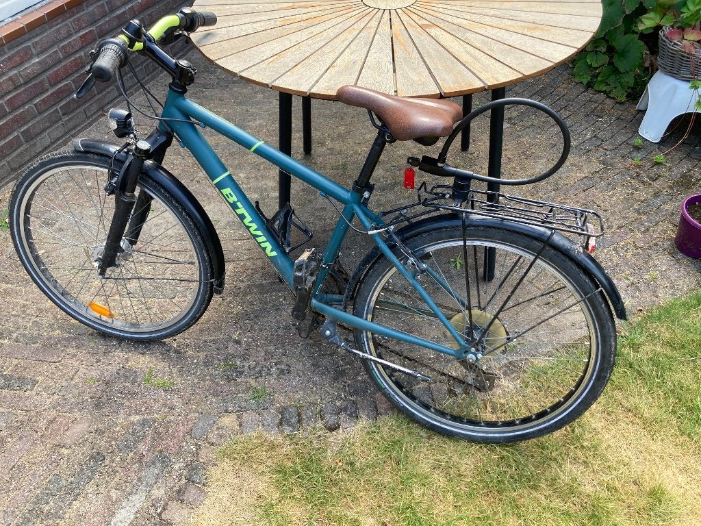 Kinderfiets 24 inch, Ophalen, 20 inch of meer, Gebruikt, Velgrem