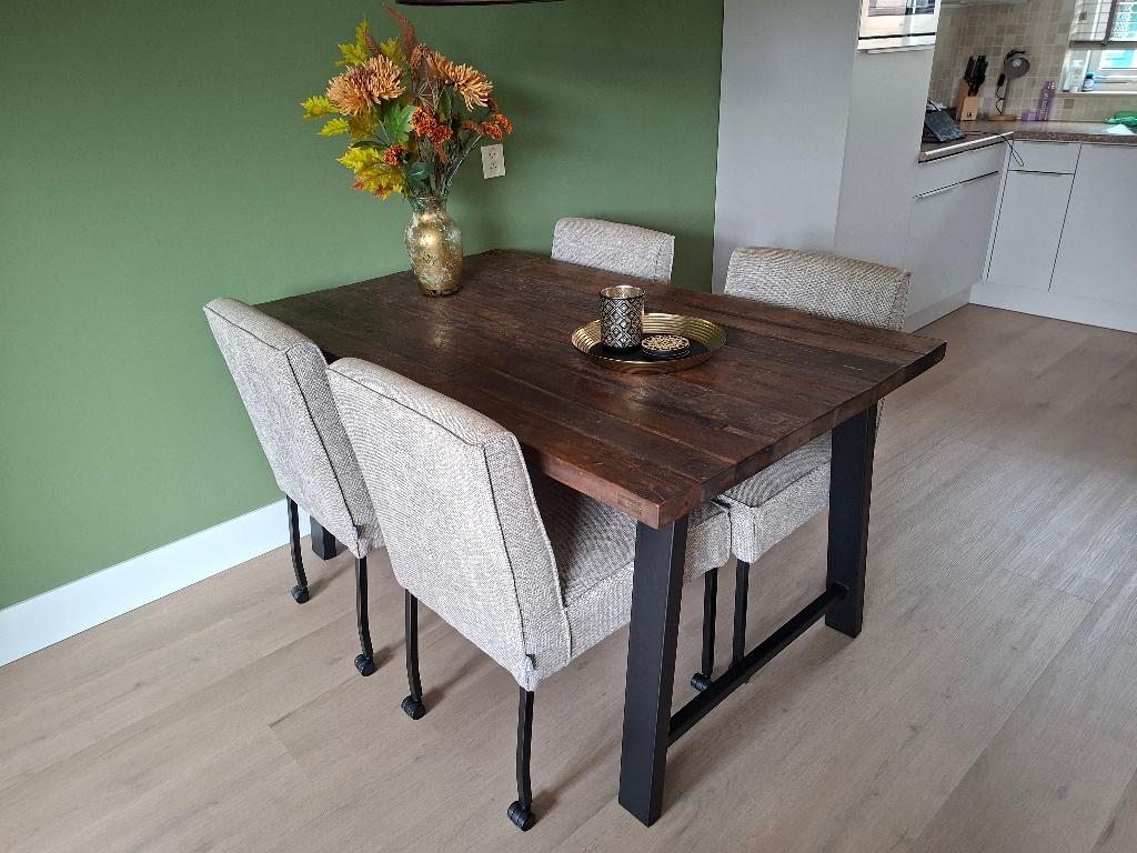 Eettafel, Ophalen, 50 tot 100 cm, 50 tot 100 cm, Zo goed als nieuw
