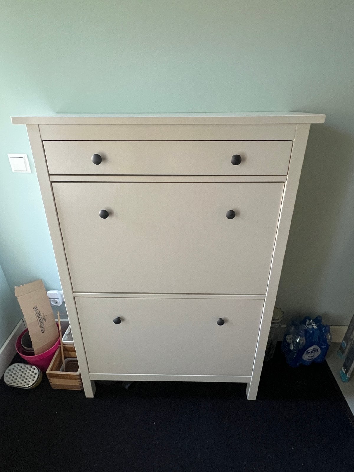 Ikea hemnes schoenenkast wit, Ophalen, Gebruikt