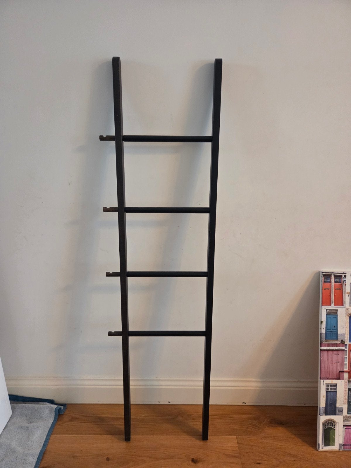 Decoratieve ladder - Zwart, Ophalen, Zo goed als nieuw, Ladder, Minder dan 2 meter