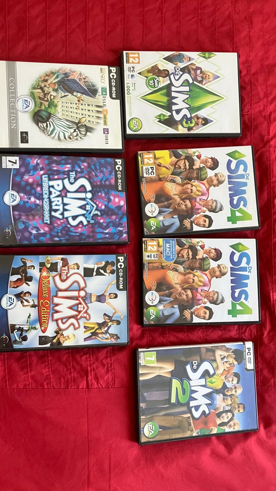 De Sims PC-games collectie (Sims 2, 3, 4 en uitbreidingen), Gebruikt, 1 speler, Ophalen of Verzenden, Vanaf 12 jaar