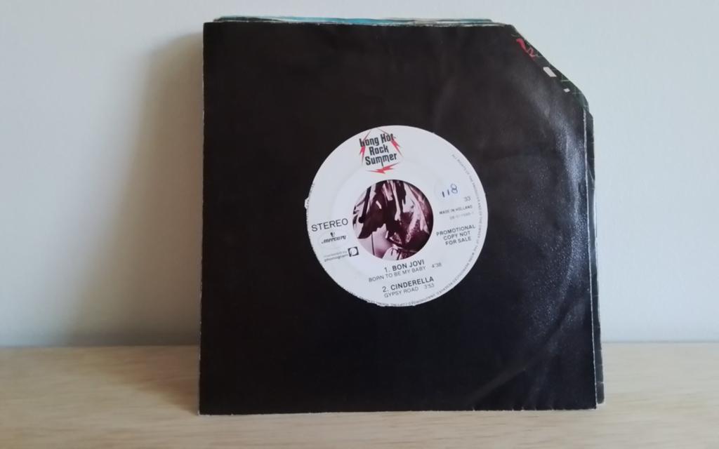 Bon Jovi - born to be my baby, Ophalen of Verzenden, Gebruikt, Pop