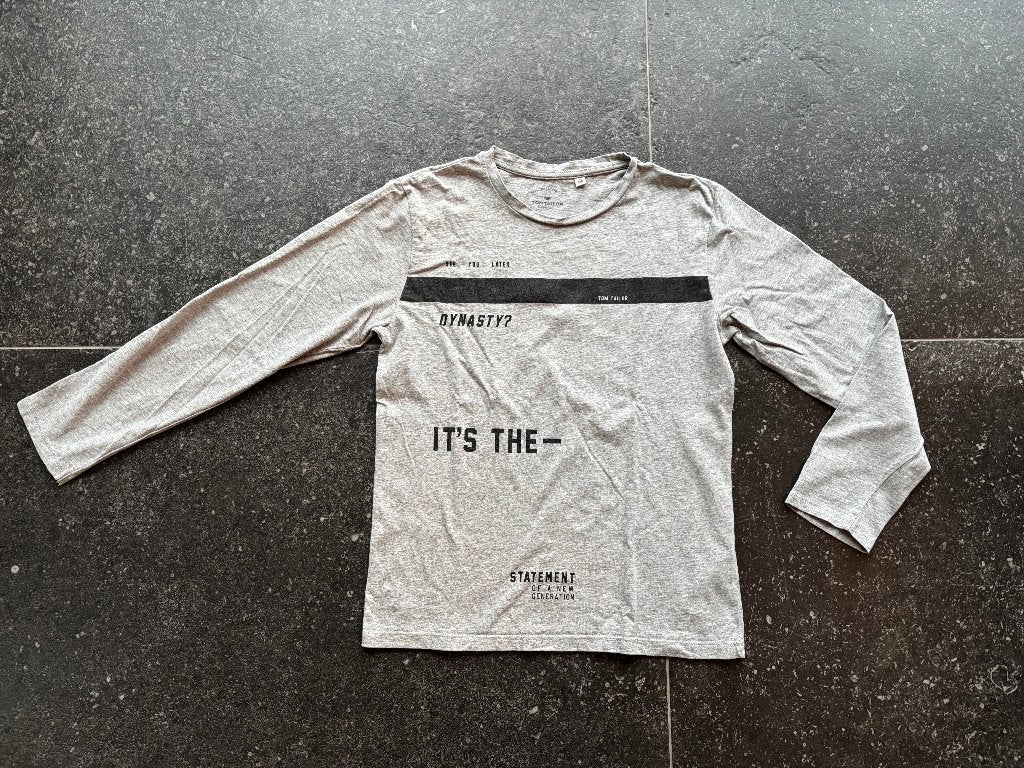 Shirt Tom Tailor 140, Tom Tailor, Ophalen of Verzenden, Zo goed als nieuw, Shirt of Longsleeve