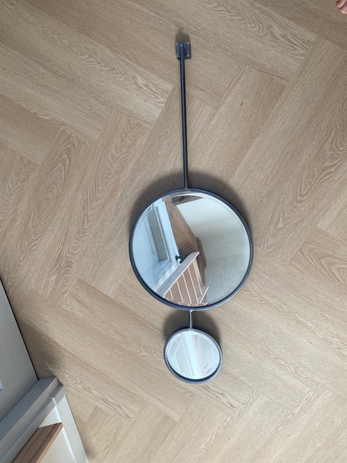 Gave spiegel, Ophalen, Zo goed als nieuw, Rond, 100 tot 150 cm