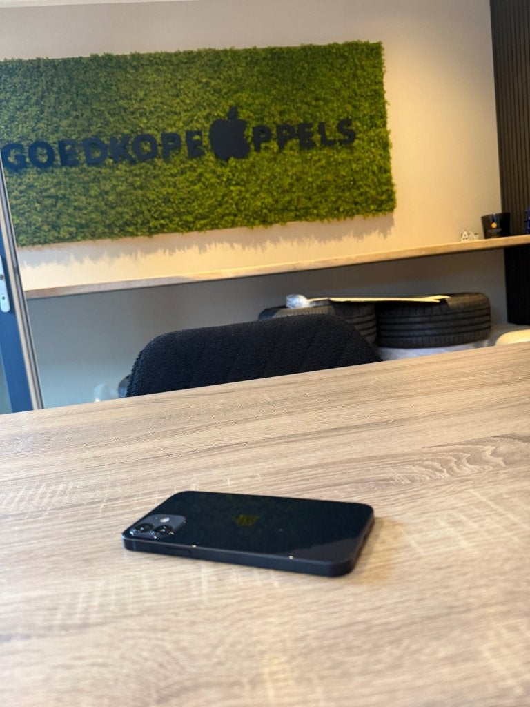 iPhone 12 128GB Zwart | 100% accu, Ophalen, 128 GB, Apple, Zwart