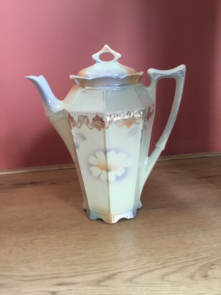 Porseleinen koffiekan, Antiek en Kunst, Ophalen of Verzenden