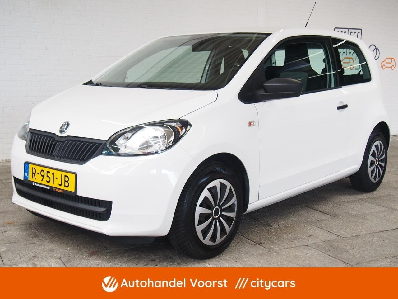 Skoda Citigo 1.0 Greentech Tour (APK:Nieuw) Incl.Garantie, Auto's, Euro 5, Stof, Gebruikt, Huisgarantie