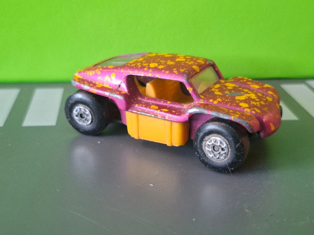 Matchbox 30 - Beach Buggy [paars] 1/60 1, Hobby en Vrije tijd, Modelauto's | Overige schalen, Gebruikt, Auto, Ophalen of Verzenden