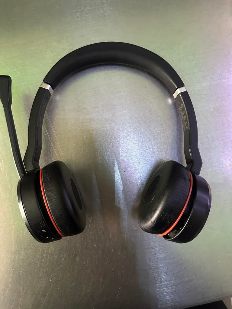 Jabra evolve 75 SE uc, Computers en Software, Headsets, On-ear, Ophalen of Verzenden, Zo goed als nieuw, Draadloos