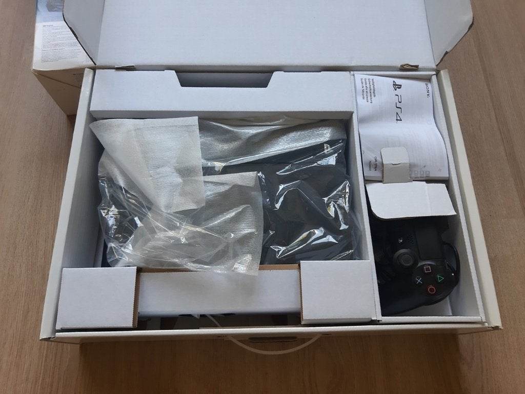Sony Playstation 4 500GB black console met games, Verzenden, Met 1 controller, Original, 500 GB