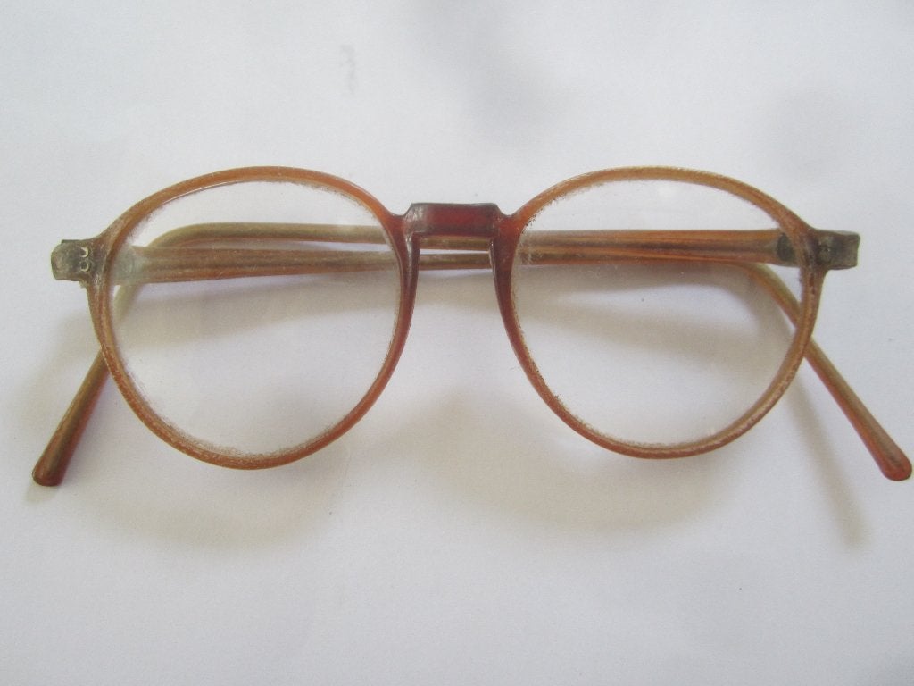 3 oude vintage/antieke (kinder)brillen van alles wat, Ophalen of Verzenden