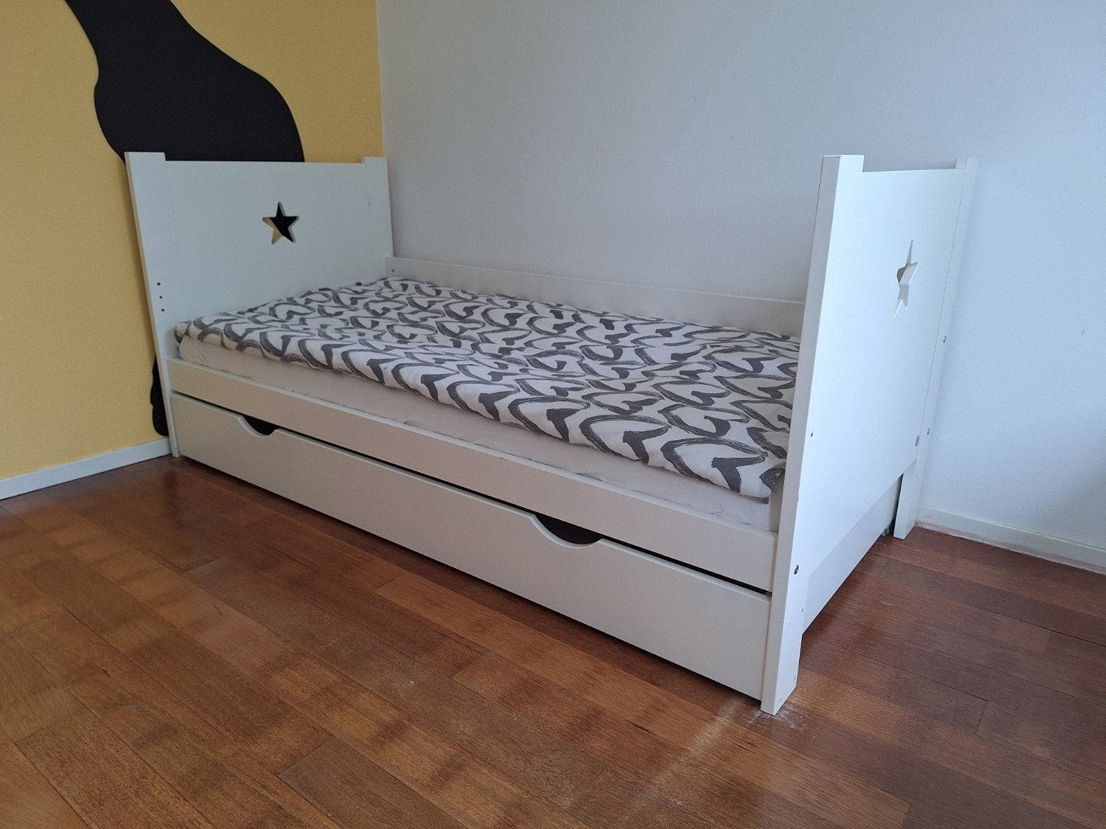 Petite Amelie Kinderbed (140x70cm) incl lade, peuterbed, Ophalen, Gebruikt, 70 tot 85 cm, 140 tot 160 cm