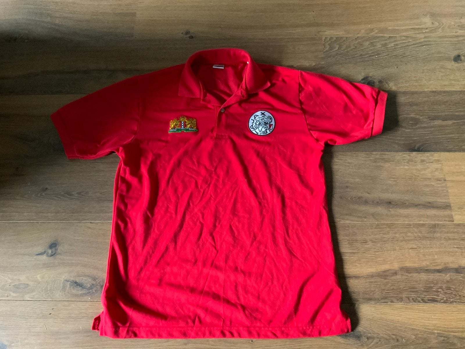 Ajax polo mt xl (nieuw), Ophalen of Verzenden, Nieuw, Maat 56/58 (XL), Rood