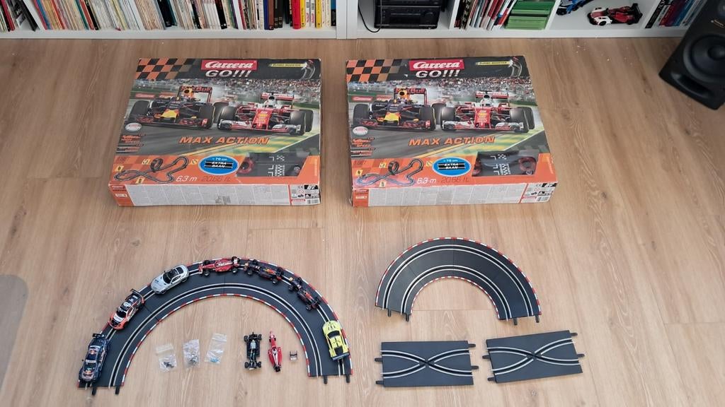 Carrera Go Racebaan. GROTE PARTIJ, Ophalen, Racebaan, Carrera, Zo goed als nieuw
