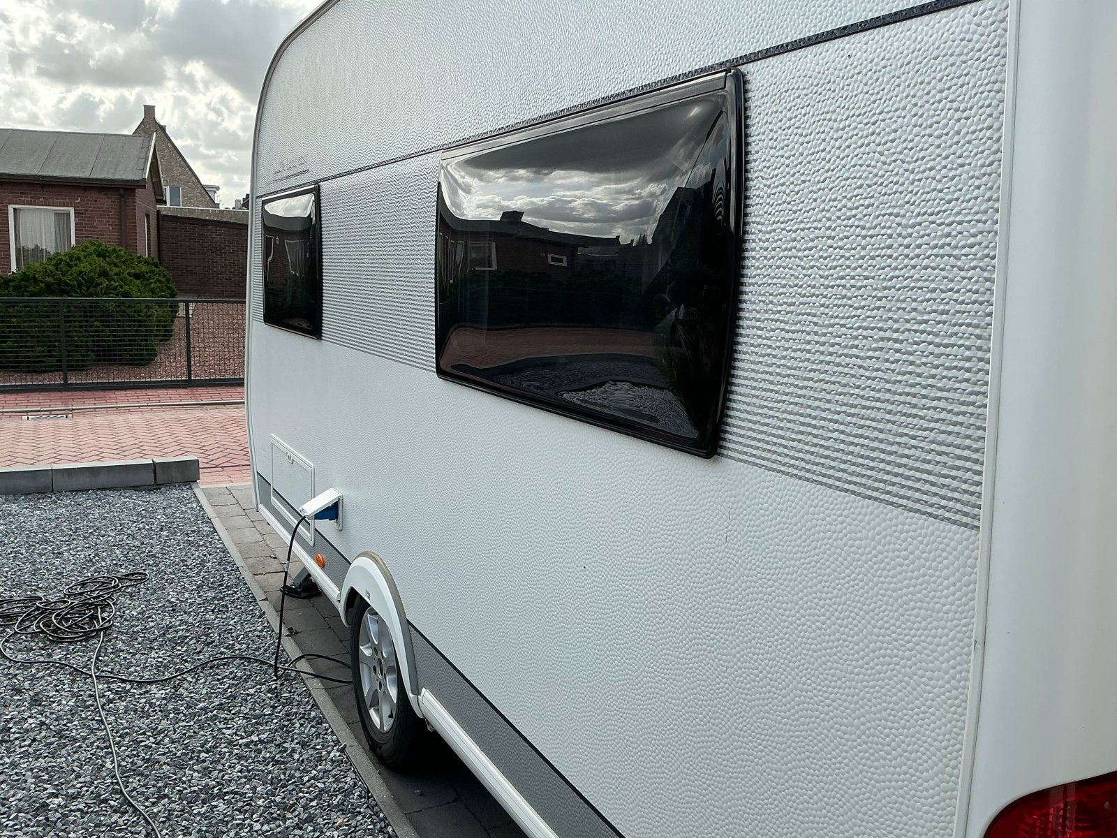 Luxe Caravan met Mover, TV, Fietsendragers en Voortenten, Mover, Hobby, Treinzit, Particulier