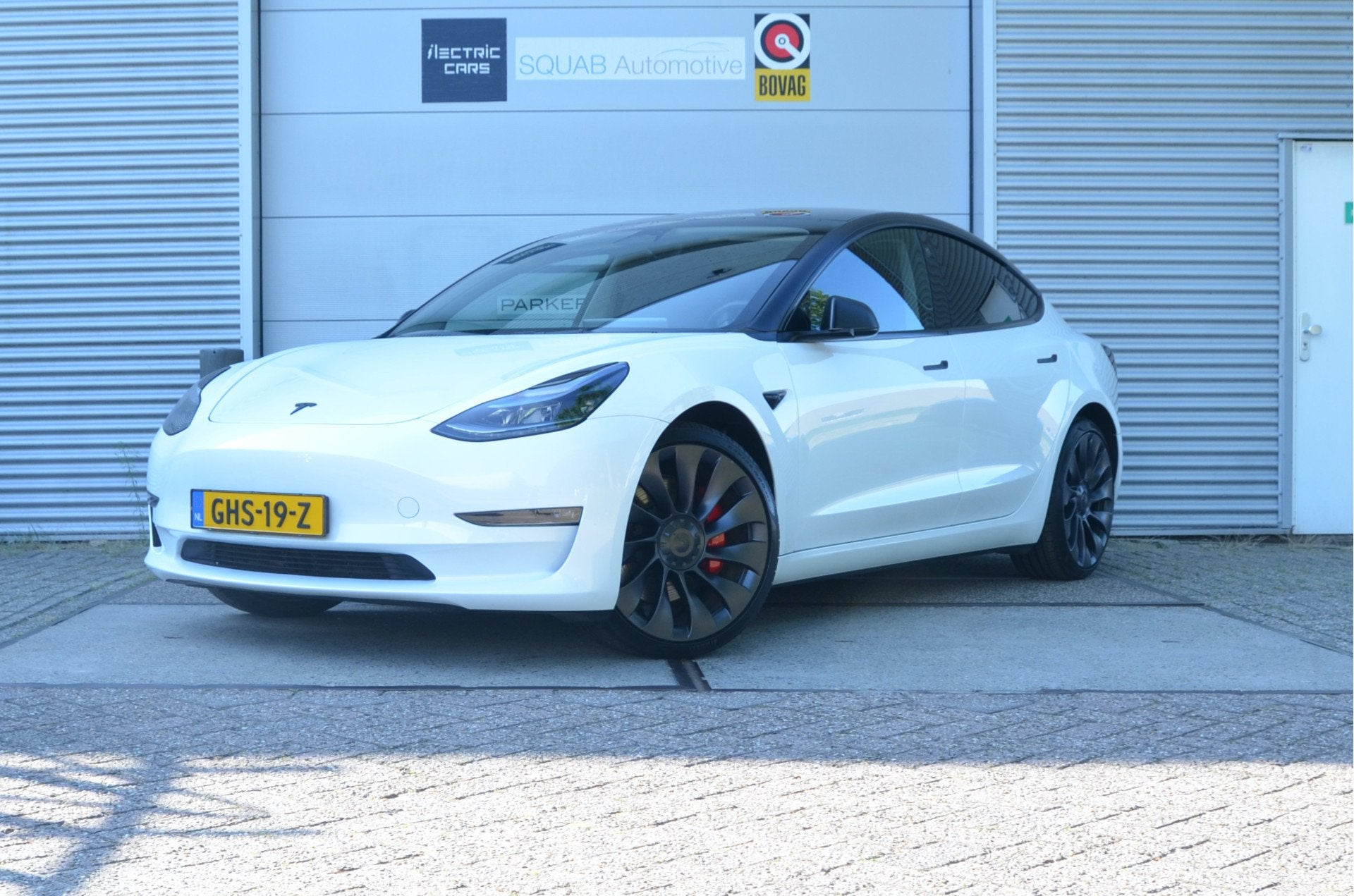 Tesla Model 3 Performance AWD 75 kWh AutoPilot3.0 Ryzen, Auto's, Tesla, Automaat, 12 maanden, Gebruikt, Zwart