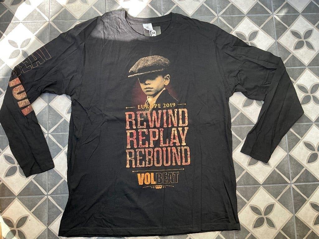 Volbeat EUROPE 2019- REWIND REPLAY REBOUND maat XXL, Volbeat EUROPE 2019- REWIND REPLAY REBOUND maat XXL, Nieuw, Ophalen of Verzenden