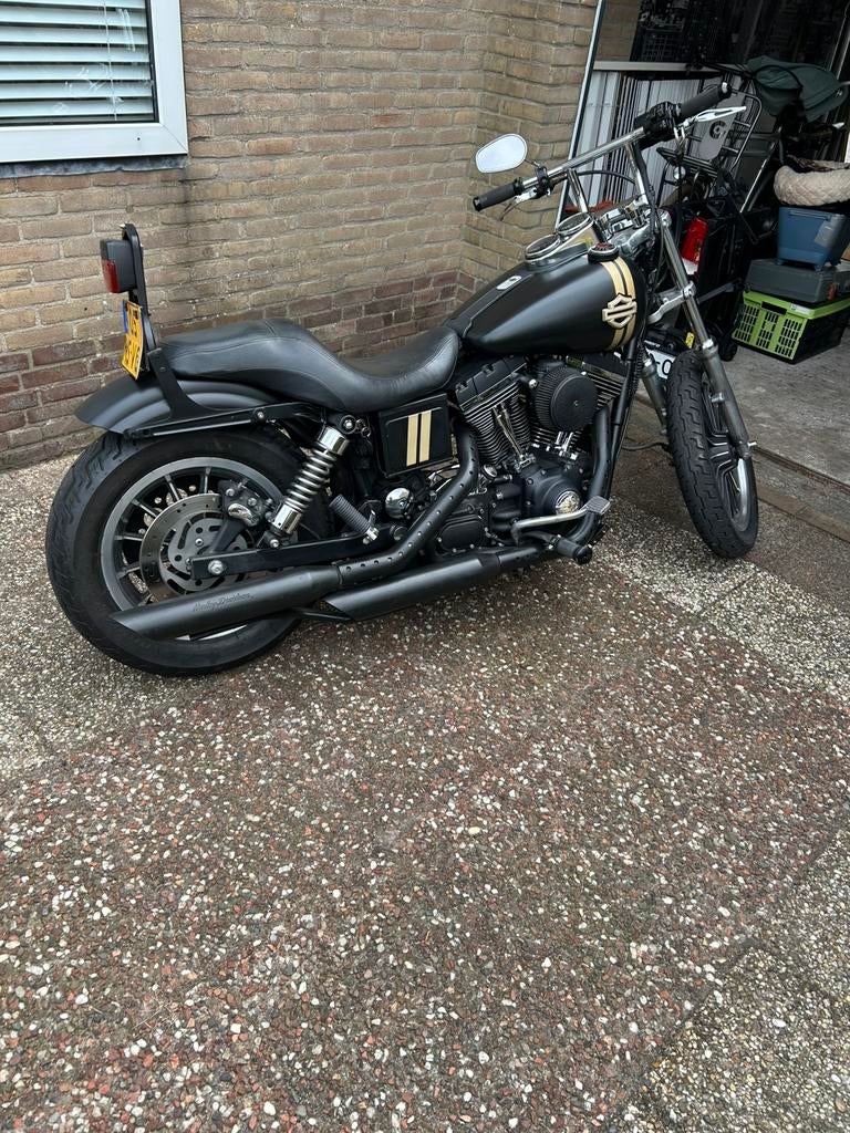 Dyna FXDL lowrider 2003 gereserveerd!!, Motoren, 2 cilinders, Gebruikt, Particulier, Meer dan 35 kW