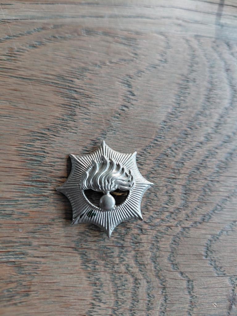 Korps rijkspolitie badge pin., Ophalen of Verzenden, Landmacht, Nederland, Embleem of Badge