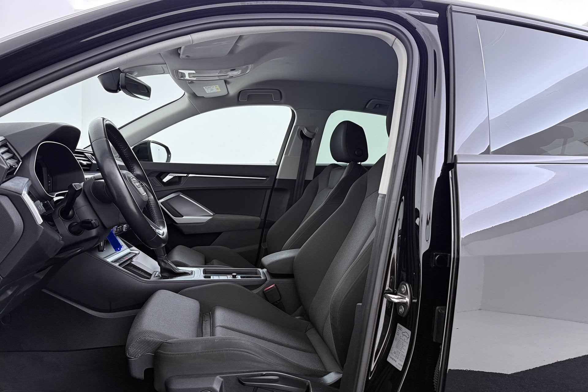 Audi Q3 Sportback 35 TFSI S-Line Edition | Adap. Cruise | Ca, Auto's, 4 cilinders, 150 pk, 1505 kg, Zwart