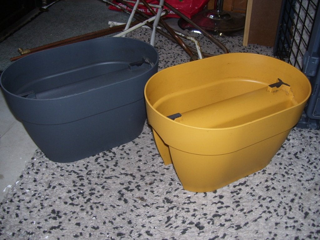 BALKON BLOEMBAKKEN, Tuin en Terras, Kunststof, Minder dan 30 cm, Balkon, Minder dan 60 cm