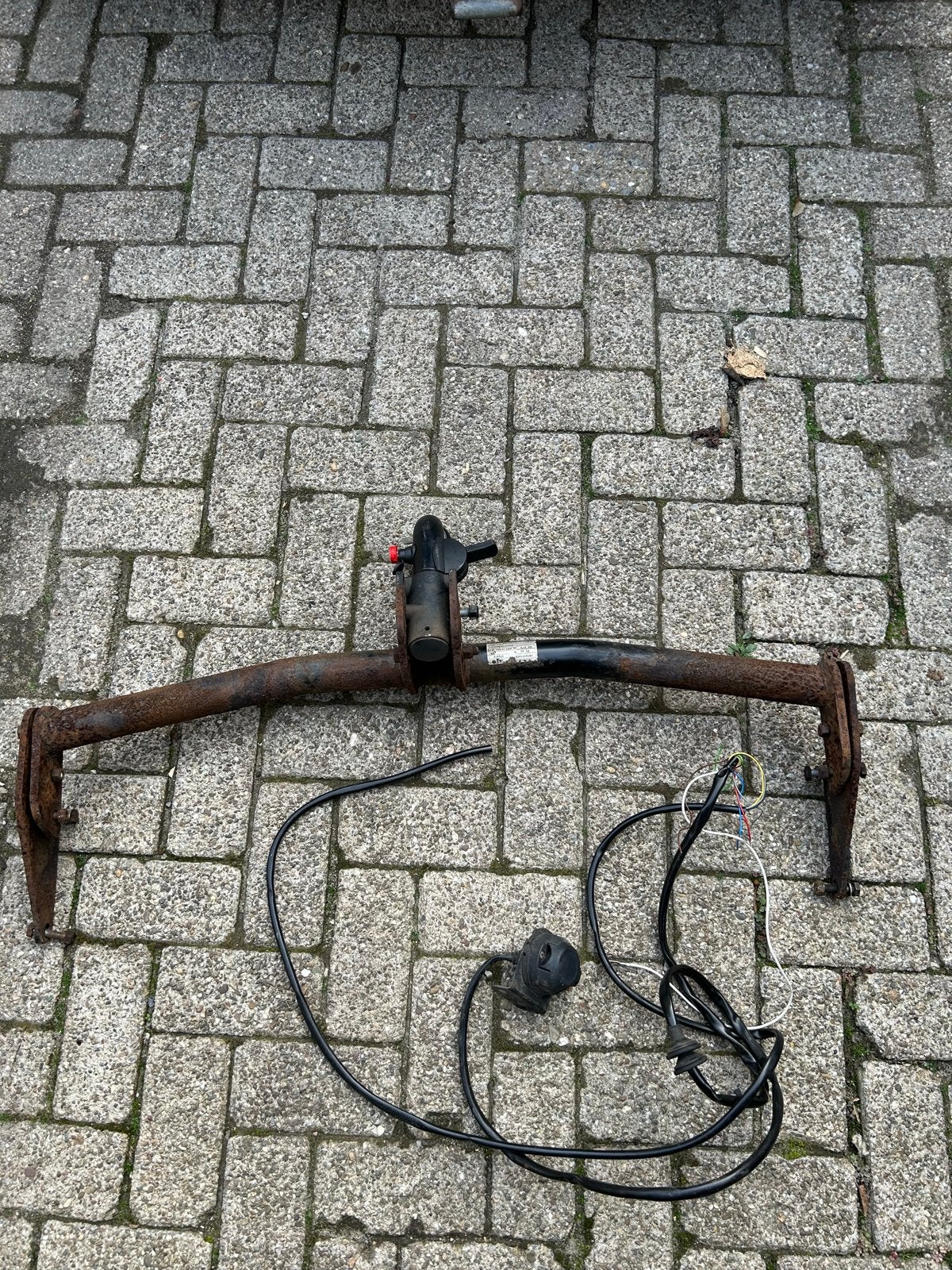 Trekhaak met kabelboom, Ophalen, Gebruikt