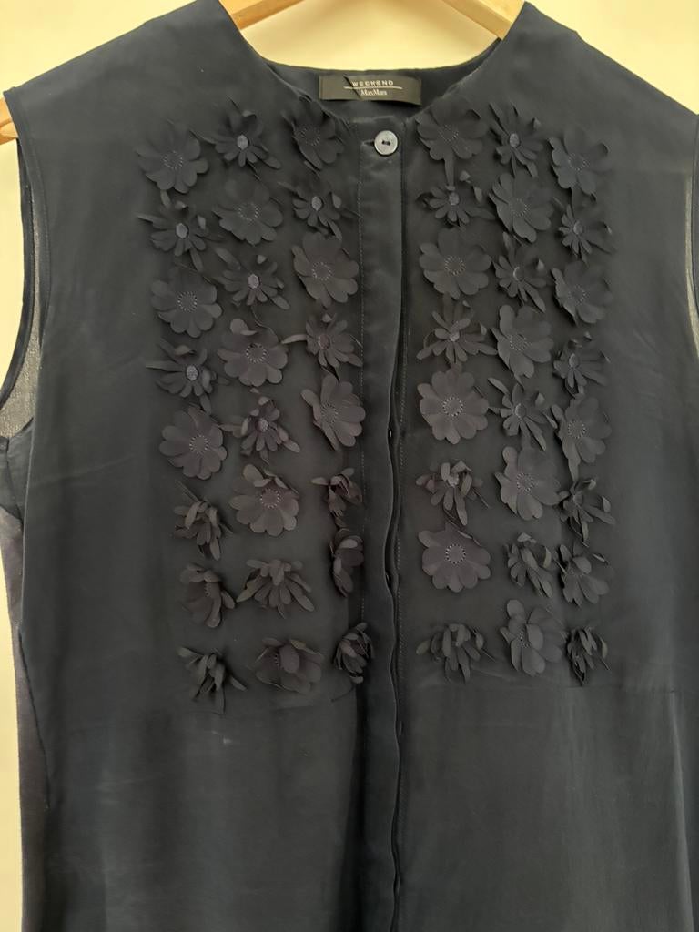 Max Mara, Maat 38/40 (M), Blauw, Ophalen of Verzenden, Zo goed als nieuw