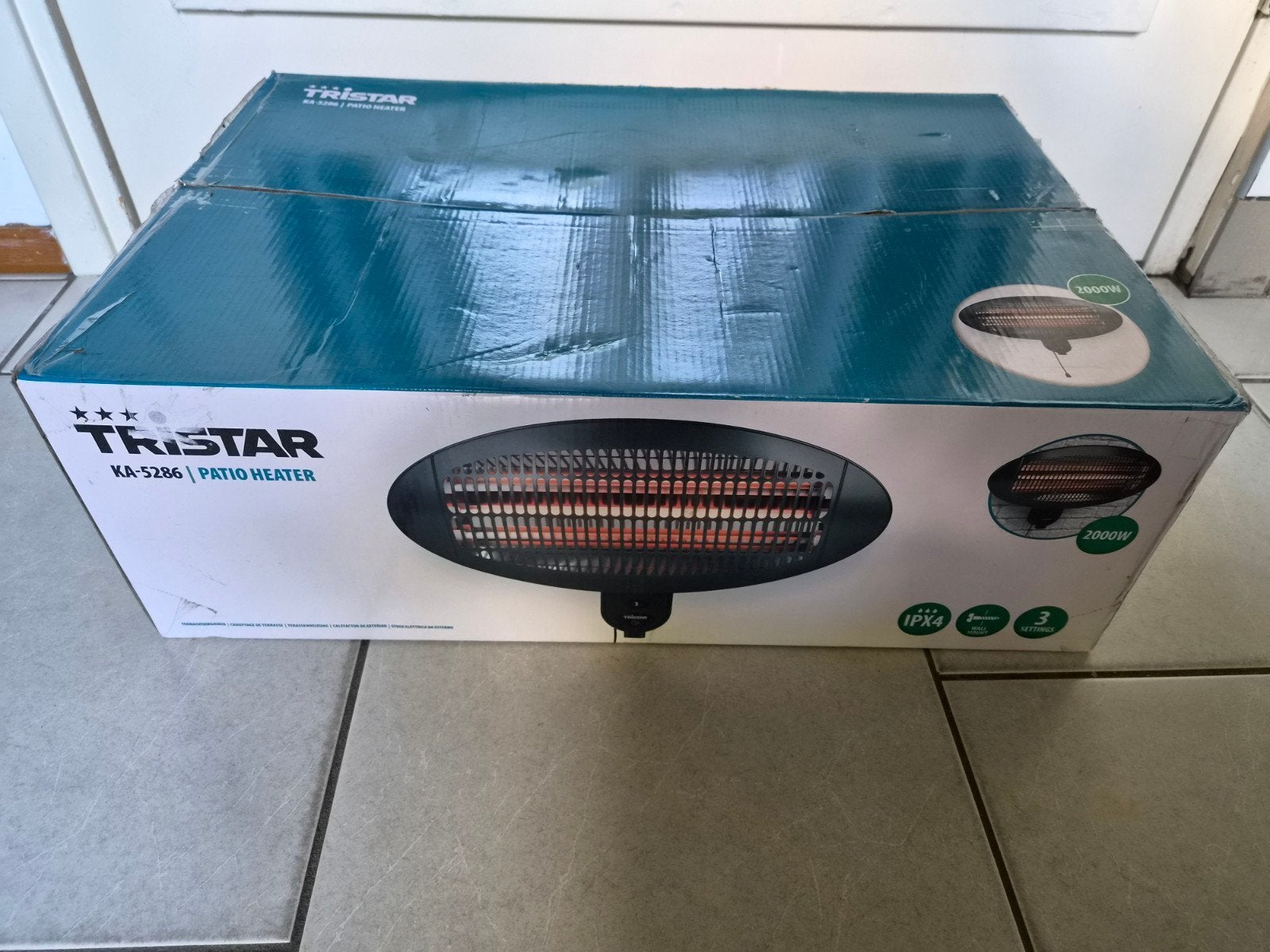 tristar terras heater terrasverwarming nieuw, Ophalen, Nieuw