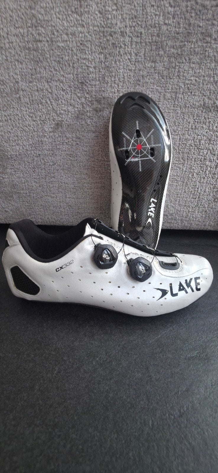 Lake Fietsschoenen CX332 Maat 44, Ophalen of Verzenden, Zo goed als nieuw