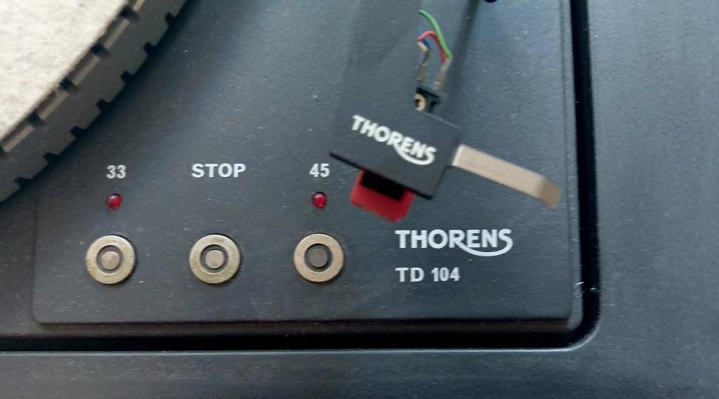 Draaitafel Thorens TD 104, Ophalen, Gebruikt, Thorens