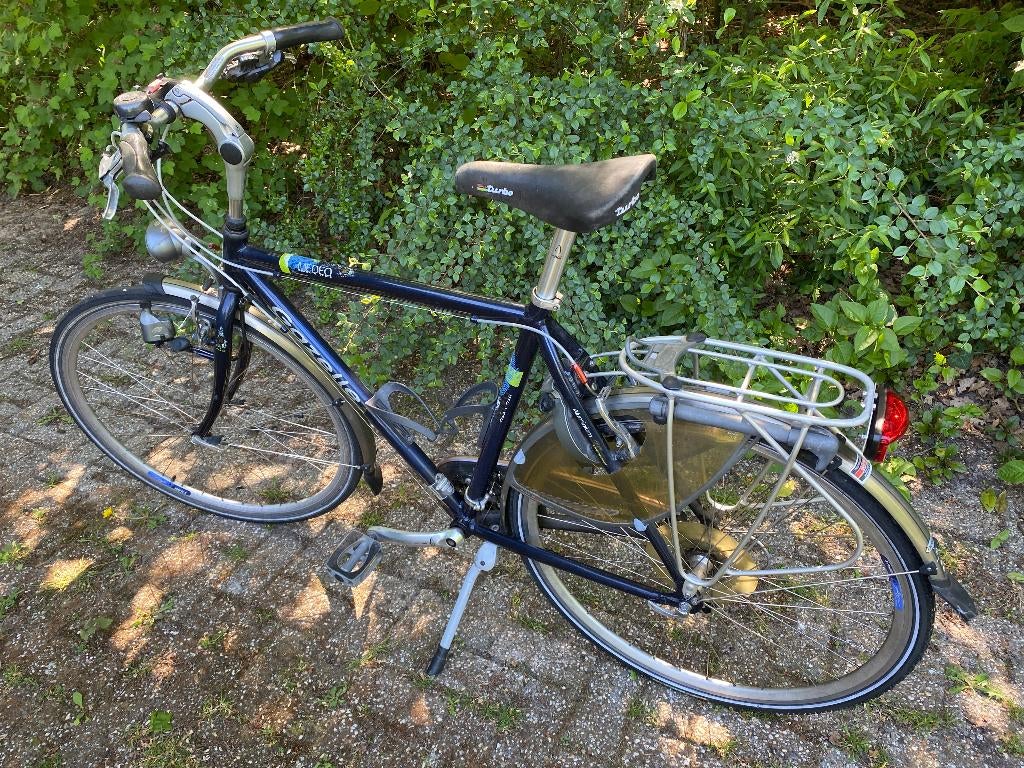 Gazelle Medeo herenfiets 24 versnellingen maat 57, Ophalen, Gebruikt, Velgrem, Versnellingen