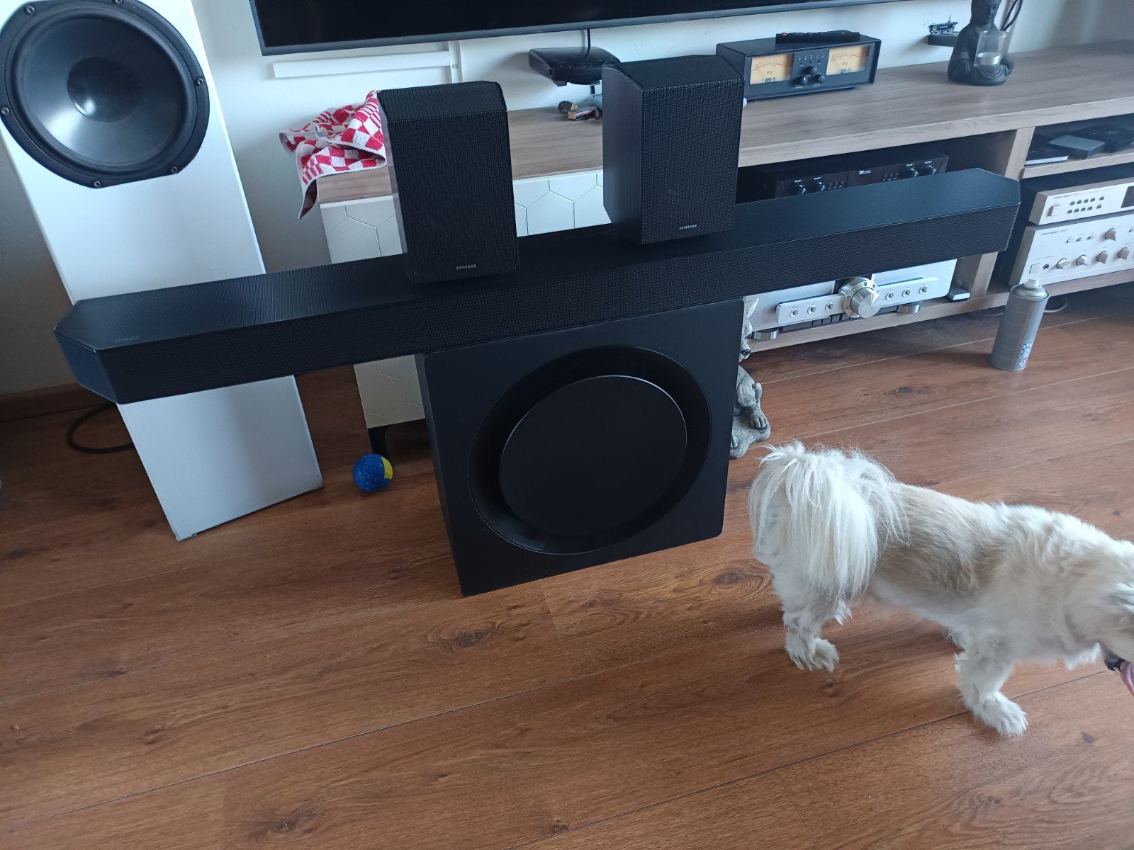 Samsung HW-Q990B Soundbar met Subwoofer en Achterspeakers, Ophalen, Soundbar, 70 watt of meer, Zo goed als nieuw