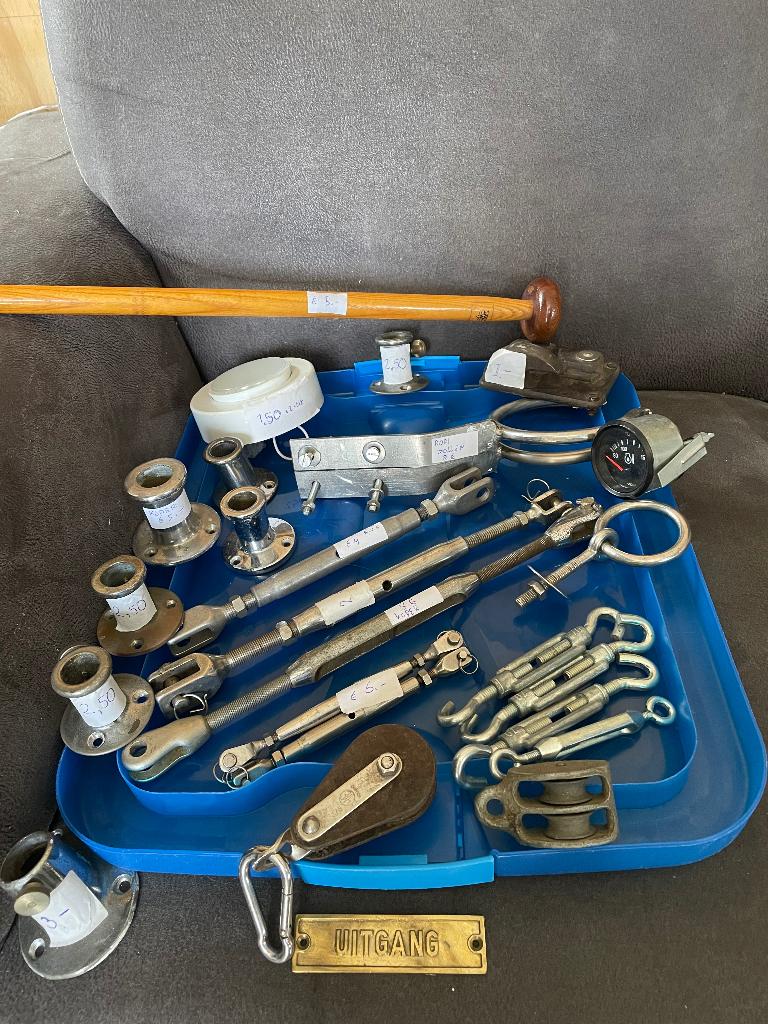 Boot accessoires (vlaggenstok is verkocht), Ophalen of Verzenden, Gebruikt, Overige typen