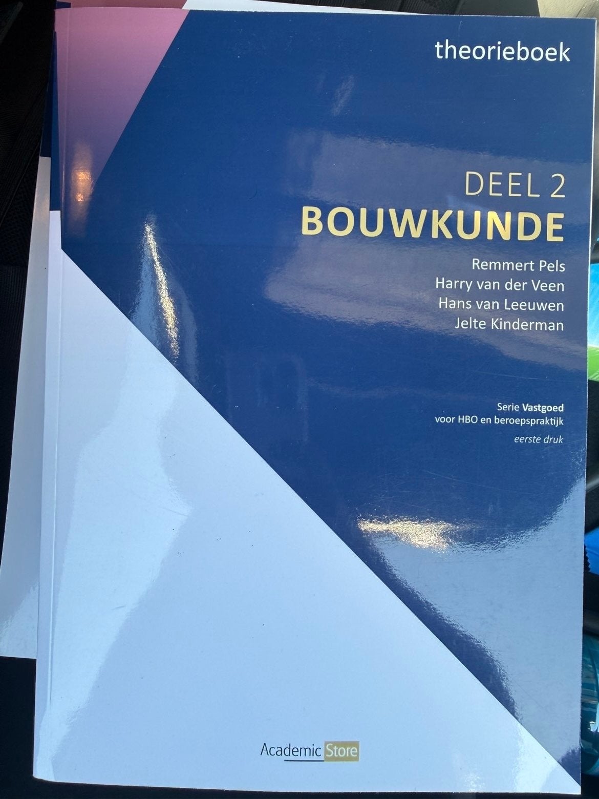 Bouwkunde Deel 2 - Theorieboek HBO Vastgoed, Boeken, Studieboeken en Cursussen, Ophalen of Verzenden, Gamma, Zo goed als nieuw