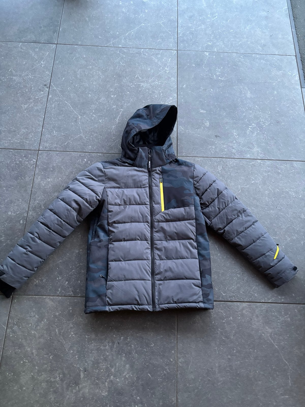 Brunotti Winterjas Maat M, Ophalen of Verzenden, Gedragen, Maat 48/50 (M), Grijs
