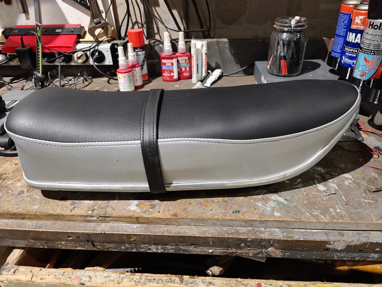 Puch DS50 Sie Feg buddyseat, Fietsen en Brommers, Ophalen of Verzenden, Zo goed als nieuw, Zadel
