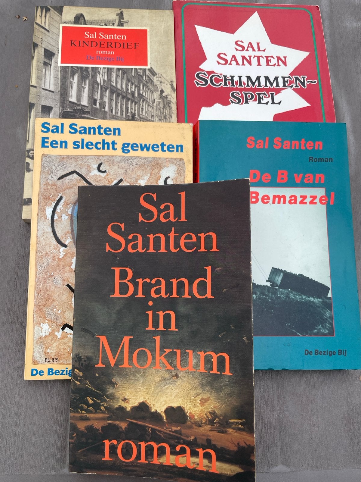 Sal Santen Boeken Collectie - 5 Romans, Ophalen of Verzenden, Gelezen, Nederland