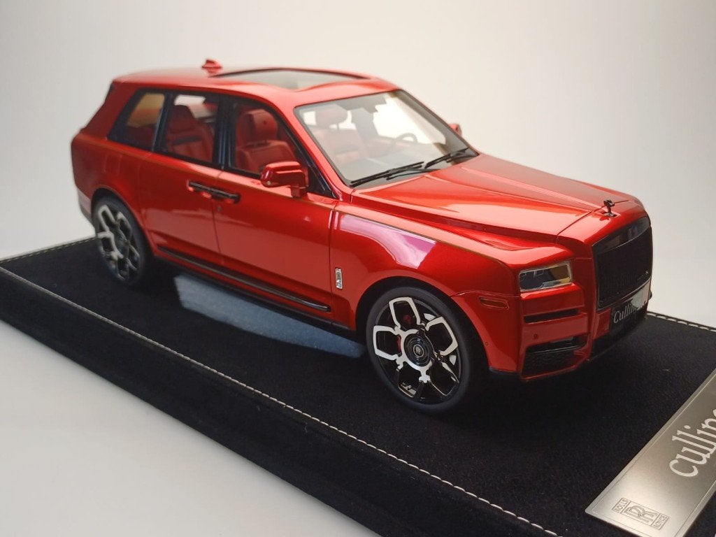 1:18 Rolls Royce Cullinan – Liquid Red NIEUW & HQ!, Overige merken, Auto, ., Nieuw