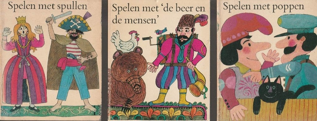 Spelen met ..drie boekjes (Kinderboekenweek 1969 - CPNB)"", Ophalen of Verzenden, Gelezen, Fictie algemeen