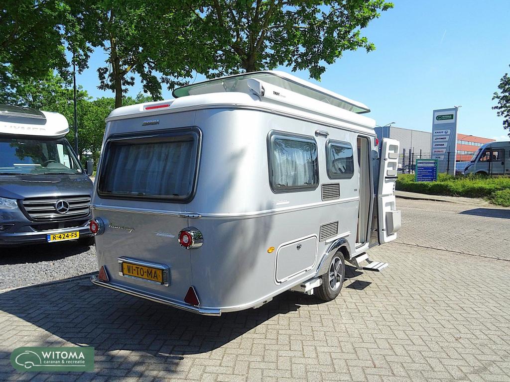 Eriba Triton Silver Edition 430 2e pinksterdag open, Caravans en Kamperen, Caravans, Tot en met 3, Schokbreker, 4 tot 5 meter