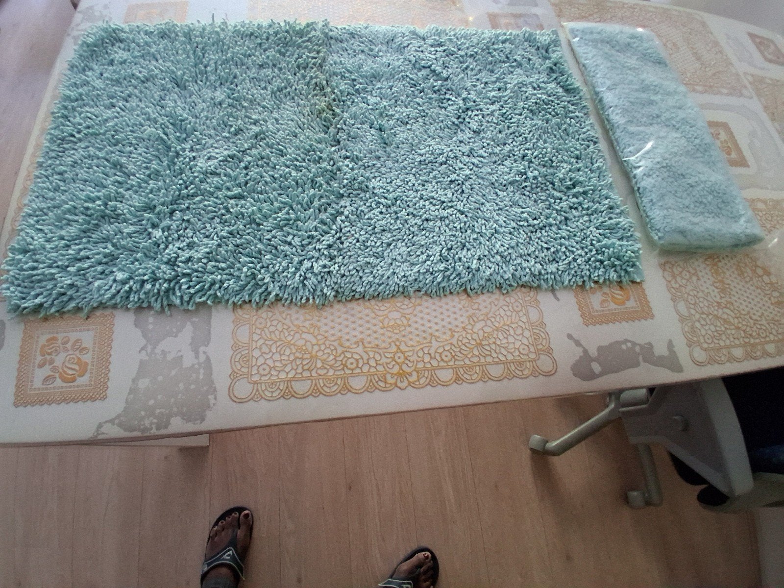 badmat en wc mat, Huis en Inrichting, Ophalen, Nieuw, Groen, Badmat