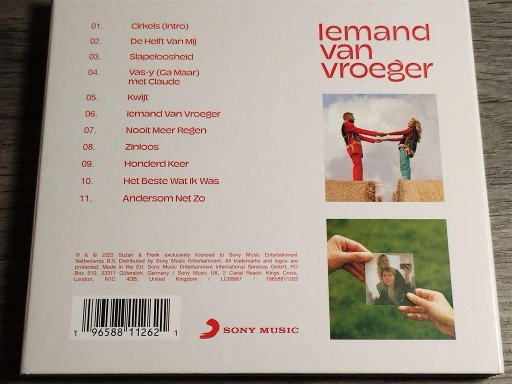 Suzan & Freek ‎– Iemand van Vroeger [Digipack], Ophalen of Verzenden, Zo goed als nieuw, Levenslied of Smartlap