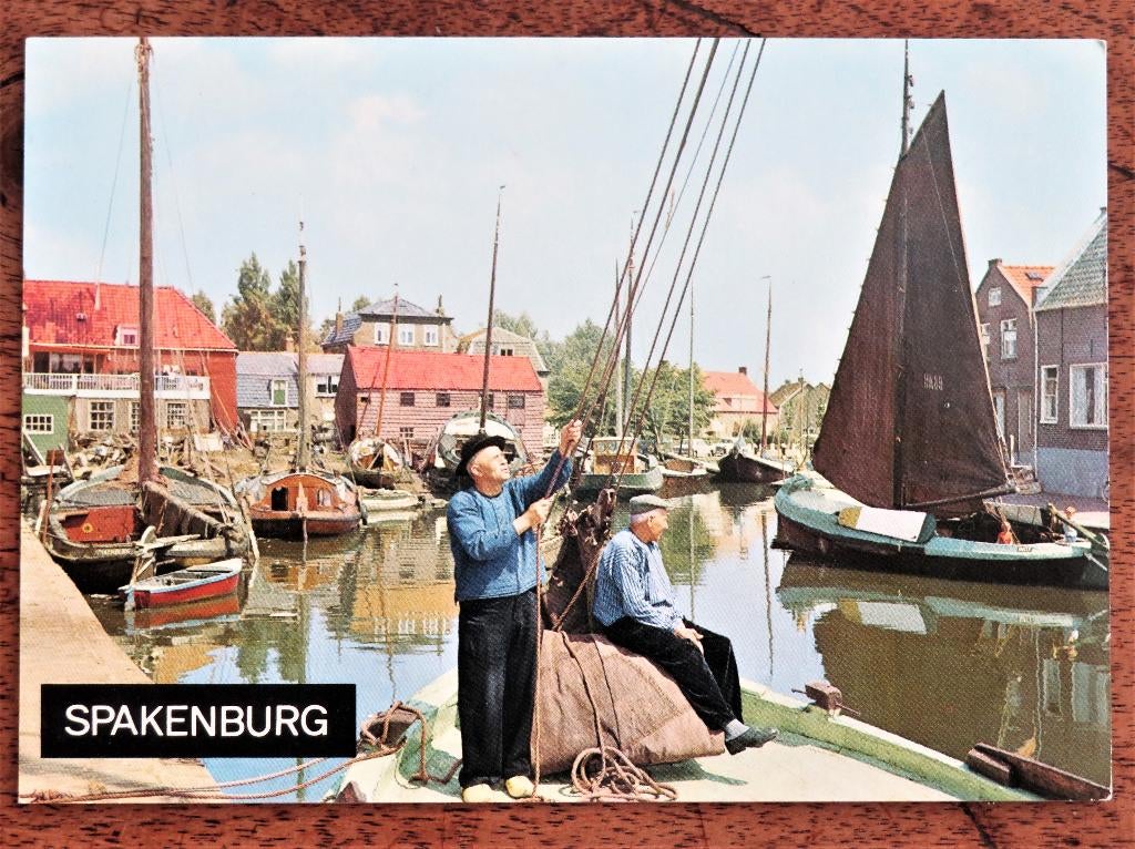 Spakenburg: Haven met Scheepswerf, Ophalen of Verzenden, Voor 1920, Noord-Brabant