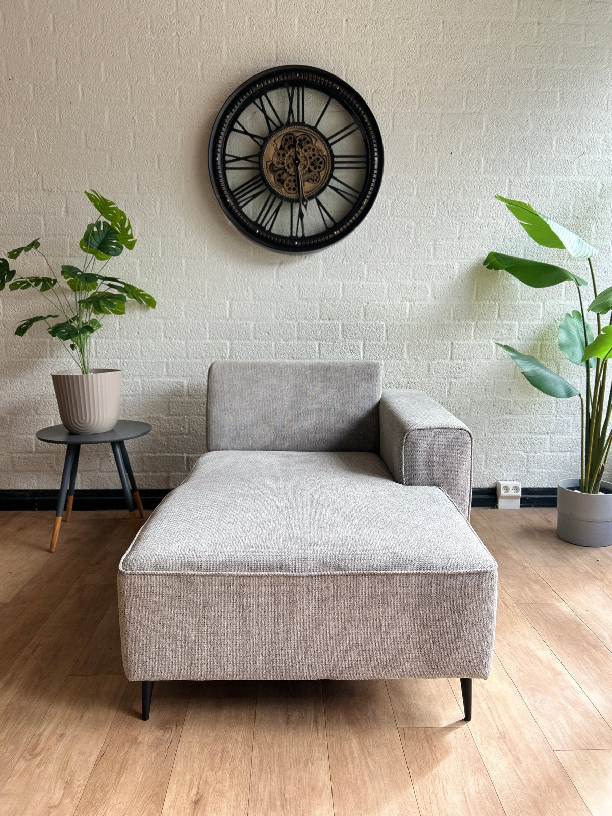 NIEUW | Luxe chaise longue / longchair | Geïmpregneerd, Eenpersoons, Lixe, Nieuw, 75 tot 100 cm