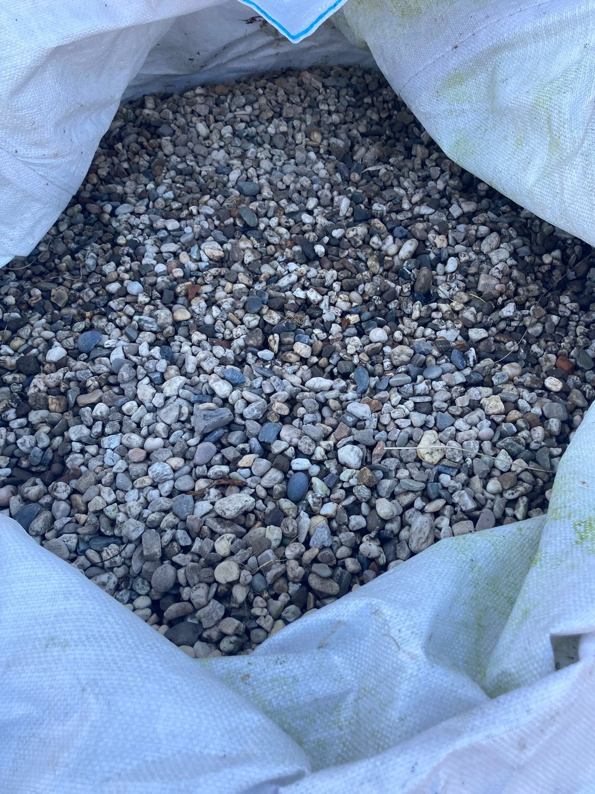Boerengrind 2 halve big bags, Tuin en Terras, Ophalen, Gebruikt, Grind