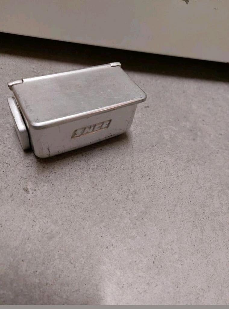 Vintage retro Asbak ashtray openbaarvervoer rokershok roker, Ophalen of Verzenden, Gebruikt