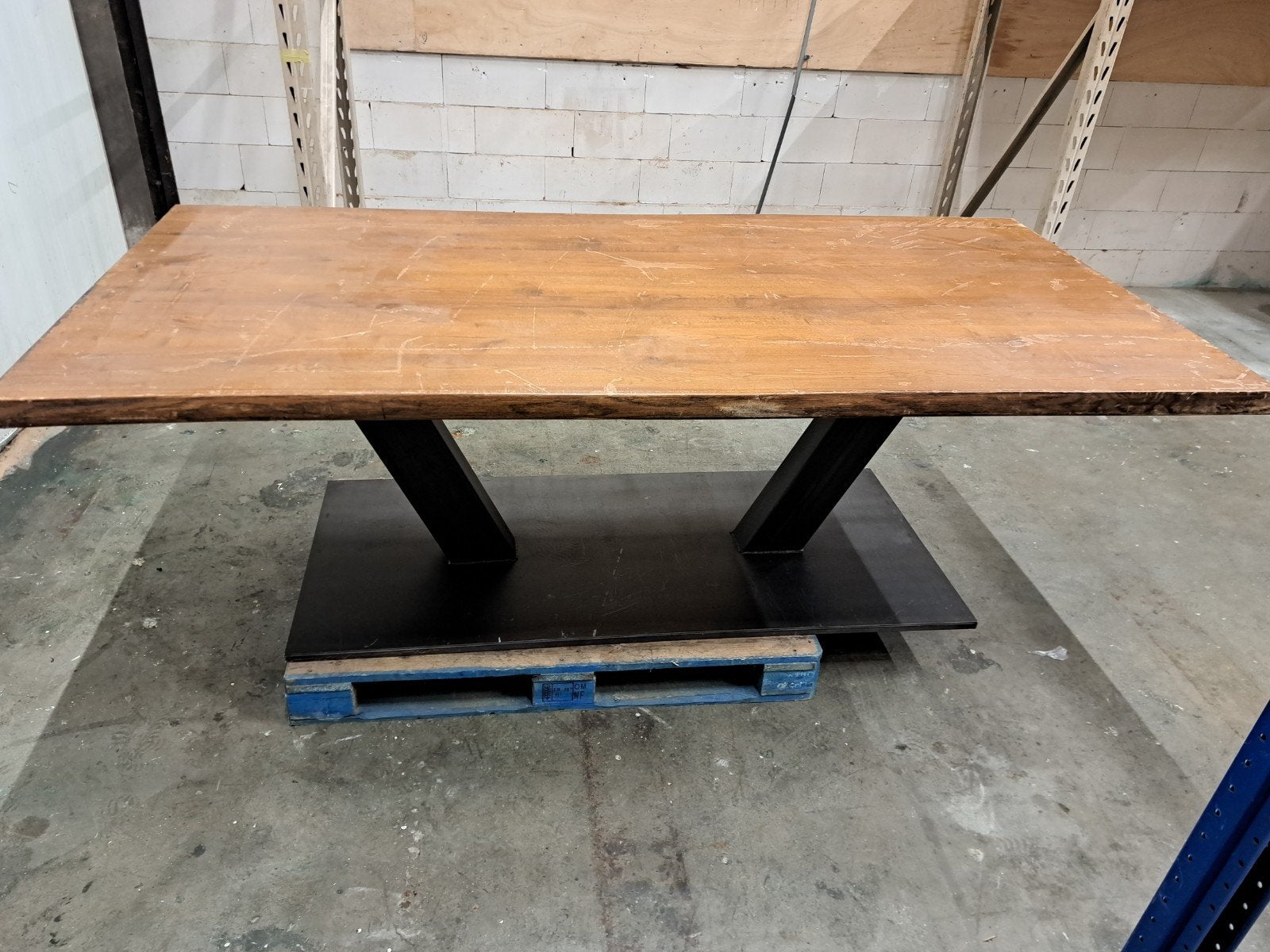Eettafel 106 cm x 221 cm x 5 cm, Diversen, Levensmiddelen, Ophalen