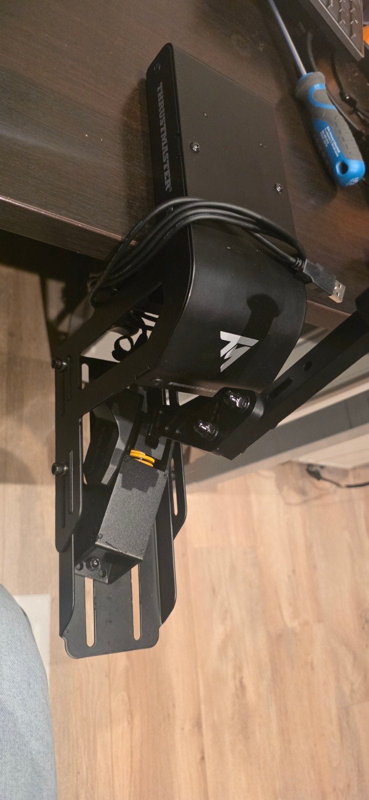 Thrustmaster TM Racing Clamp voor TSS (zonder handrem), Ophalen of Verzenden, Zo goed als nieuw, Thrustmaster, PC