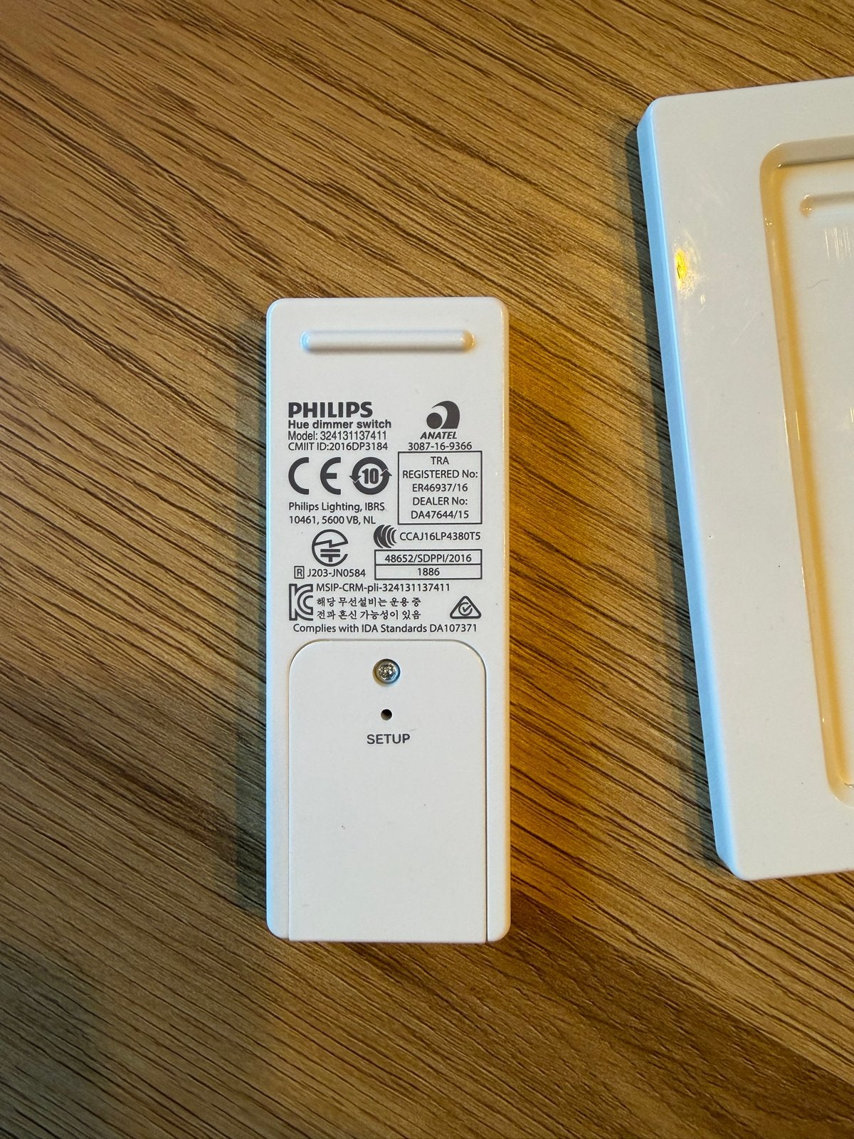 Philips Hue Dimmer Schakelaar - Draadloze Lichtbediening, Ophalen of Verzenden, Gebruikt